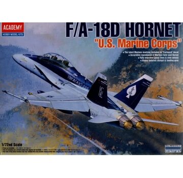 Academy F18D Hornet 'US Marines' (twin-seat) 1:72