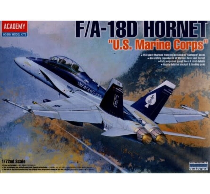 F18D Hornet 'US Marines' (twin-seat) 1:72