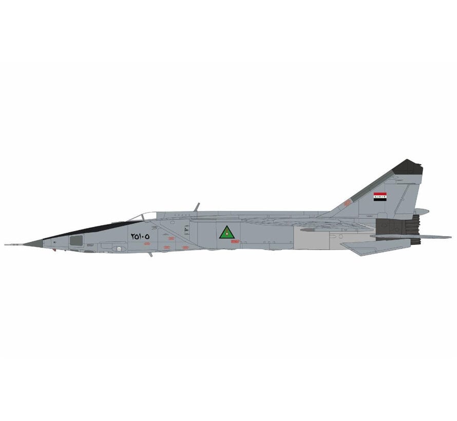 MIG25RBT 25105 Iraqi Air Force National Museum of the USAF 1:72 +New Arrival+