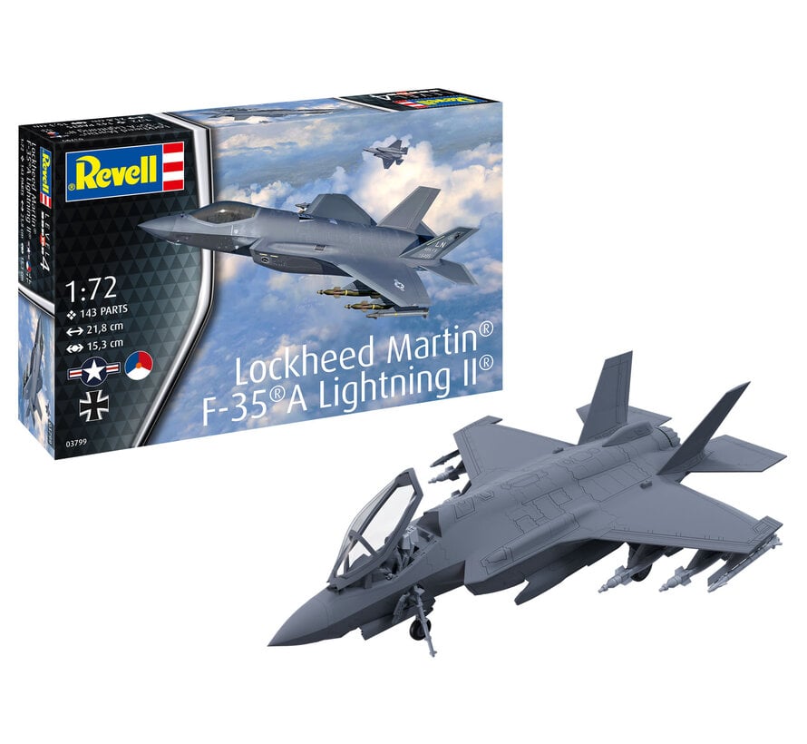 F-35A Lightning II 1:72 New tool 2025