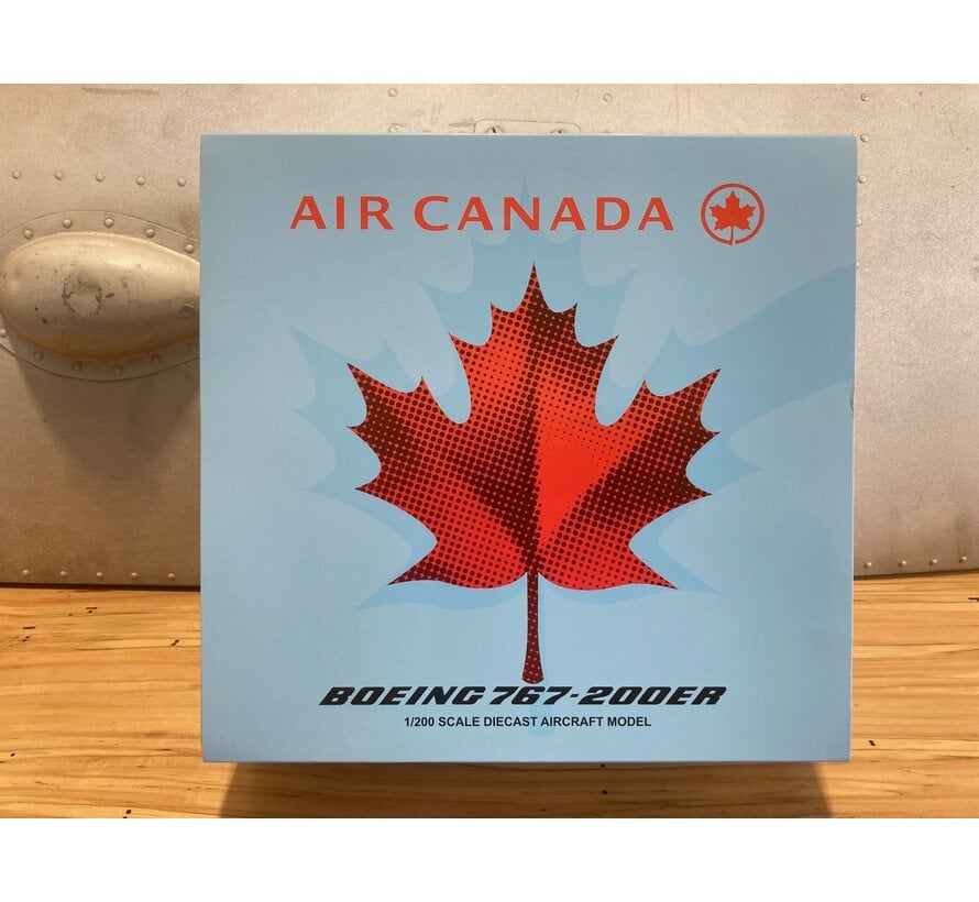 B767-200 Air Canada bare metal C-GDSP 1:200**Collection sale**