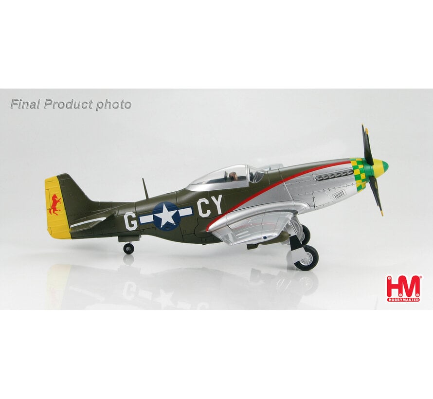 P51D 343rd FS, 55th FG, Britain 1945 "Maj. Edward Giller" Millie G 1:48**Collection sale**