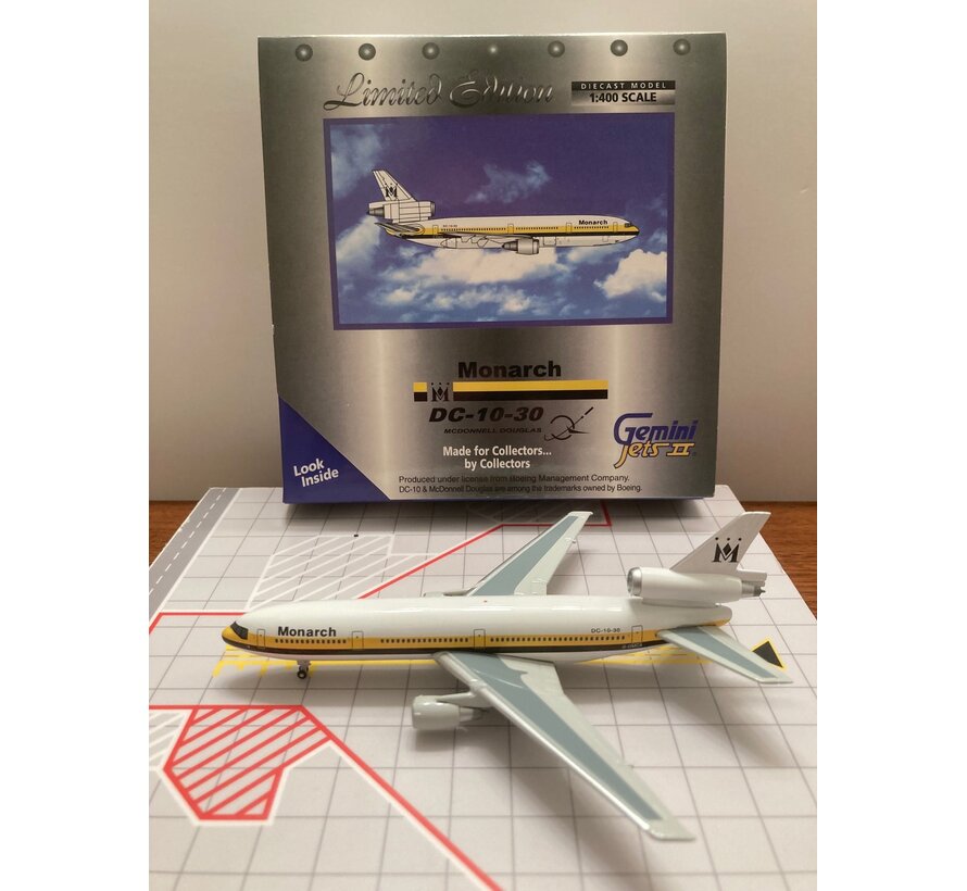 DC10-30 Monarch G-DMCA 1:400**Collection sale**