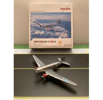 Herpa C-47 USAF 'Camel Caravan to Berlin' 1:200**Collection sale**