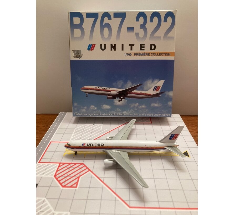 B767-300 United N652UA 'Saul Bass' 1:400**Collection sale**