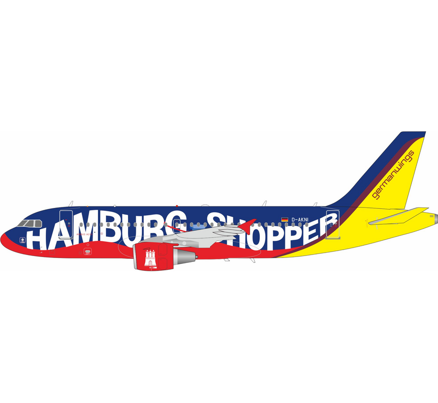A319 Germanwings Hamburg Shopper livery D-AKNI 1:200 +Pre-order+