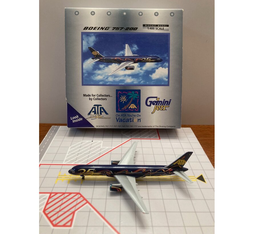 B757-200 ATA 25th Anniversary 1:400 **Collection sale**