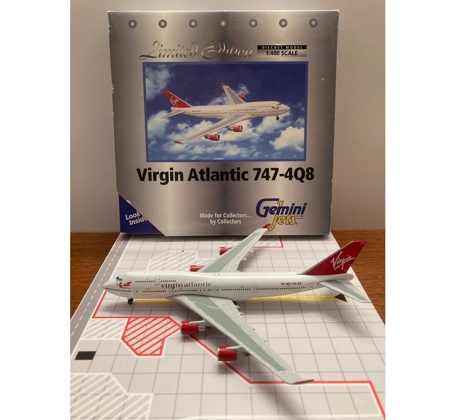 B747-4Q8 Virgin Atlantic G-VFAB 'Lady Penelope' 1:400**Collection sale**FIRST GEMINI MODEL!