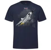 Labusch Skywear Avro Arrow Adult T-Shirt Navy