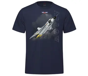 Labusch Skywear Avro Arrow Adult T-Shirt Navy