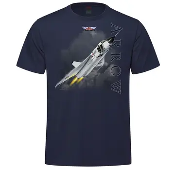 Labusch Skywear Avro Arrow Adult T-Shirt Navy
