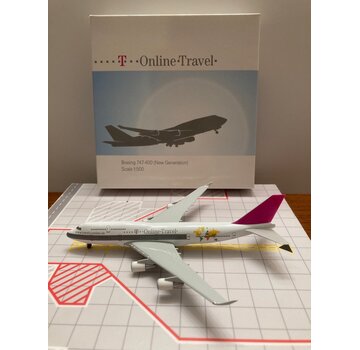 Herpa B747-400 T-Online Travel [Promotional] 1:500**Collection sale**