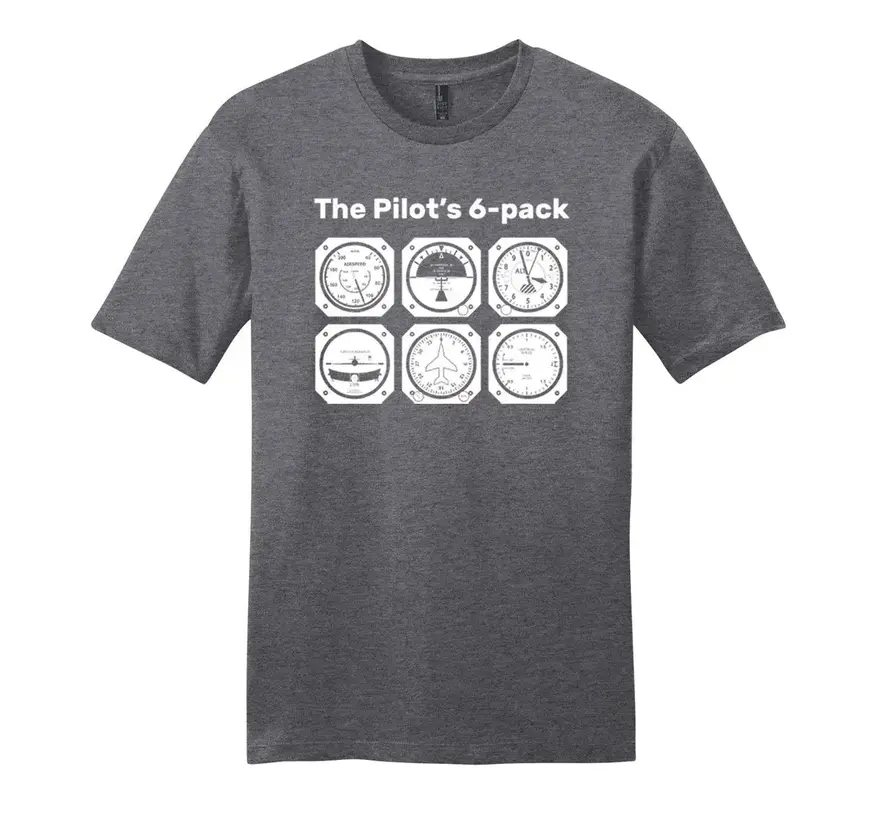 The Pilot's Six Pack T-Shirt