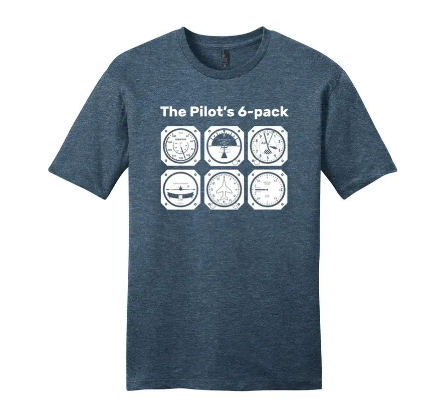 The Pilot's Six Pack T-Shirt