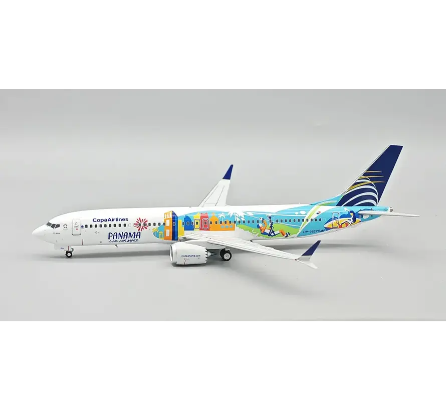 B737-9 MAX Copa Airlines Panama Live For More HP-9927CMP 1:200 *New Arrival