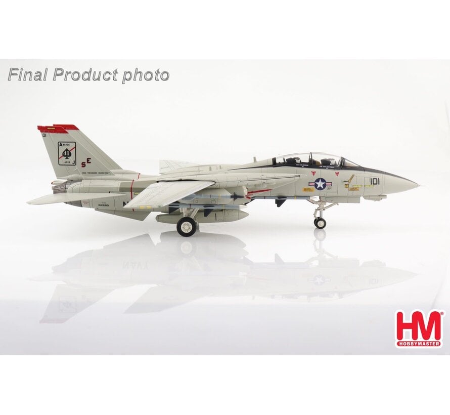F14A Tomcat VF-41 Black Aces 101 Queen of Spades ODS 1:72**Collection sale**