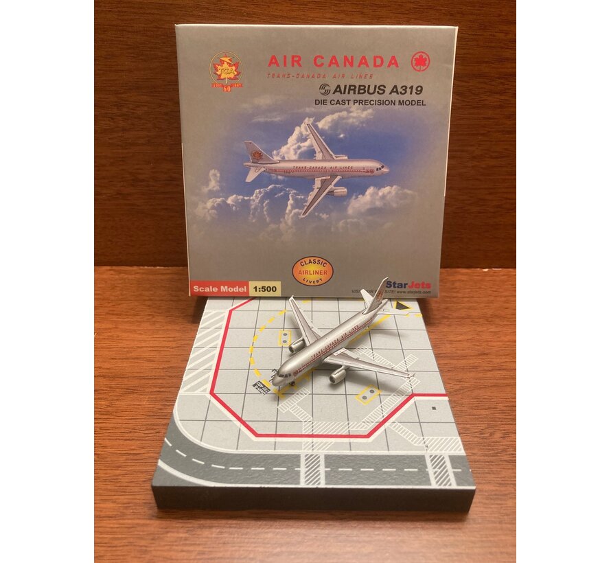 Starjets A319-100 Air Canada/TCA C-FZUH 60th Anniversary 1:500**Collection sale
