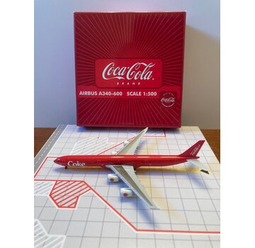 Herpa A340-600 Coca Cola 1:500**Collection sale**