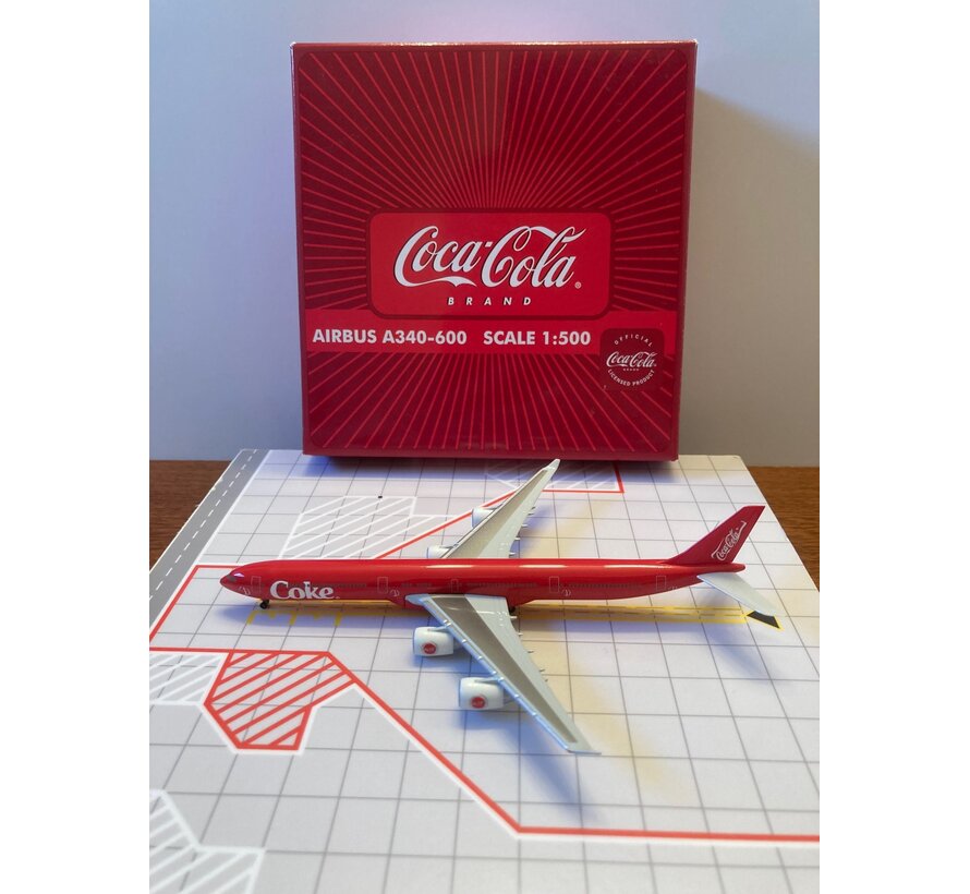 A340-600 Coca Cola 1:500**Collection sale**