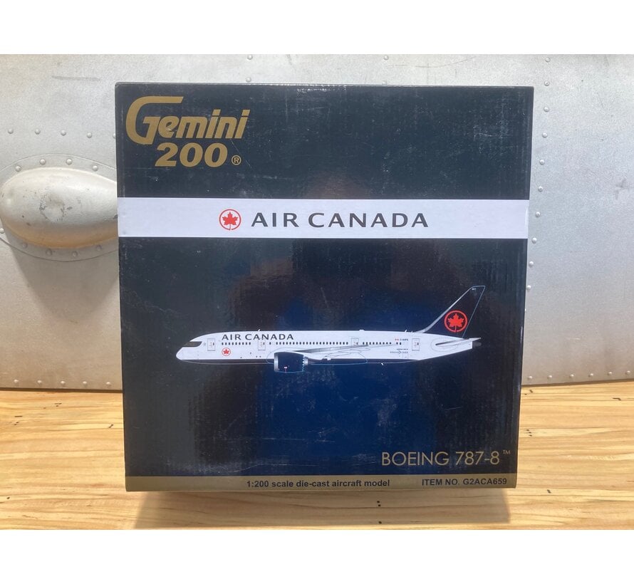 B787-8 Dreamliner Air Canada New Livery 2017 C-FHPQ 1:200 with stand**Collection sale