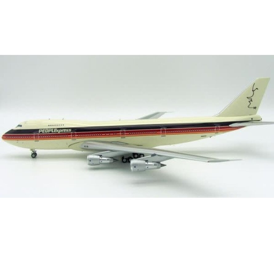 B747-200 PeoplExpress Bob Hope N605PE 1:200 (limited 75 pieces)**Collection sale**