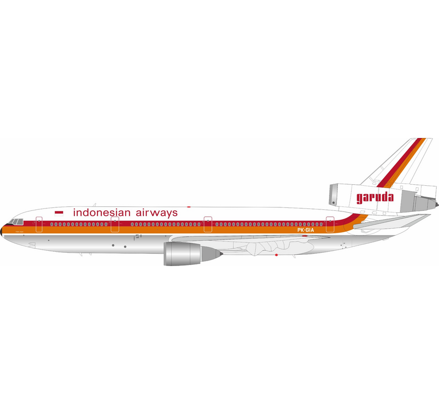 DC10-30 Garuda Indonesian Airways old livery PK-GIA 1:200 +Pre-order+