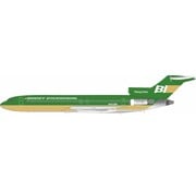 InFlight B727-200Adv Braniff International Airways flying colors green tan livery N443BN 1:200 +pre-order+
