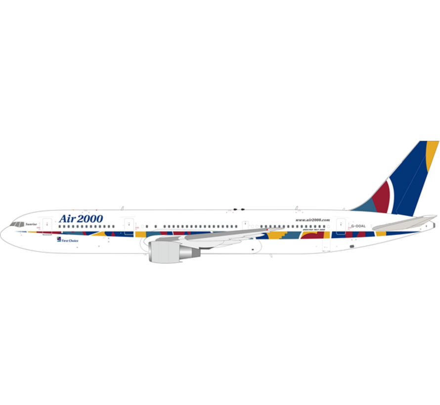 B767-300ER Air 2000 multi-colour livery G-OOAL 1:200 +pre-order+
