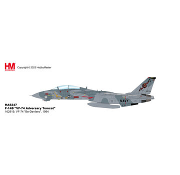Hobby Master F14B Tomcat VF-74 Be-Devilers AA-101 Adversary livery 1994 1:72 **Collection sale**