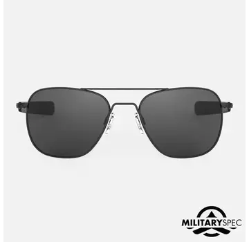 Randolph Engineering Aviator Military Special Edition  Matte Black Skytec™ American Gray Non-Polarized
