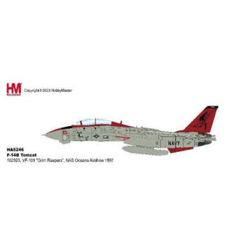 Hobby Master F14B Tomcat VF-101 Grim Reapers CAG 101 162923 NAS Oceana Airshow 1997 1:72**Collection sale**