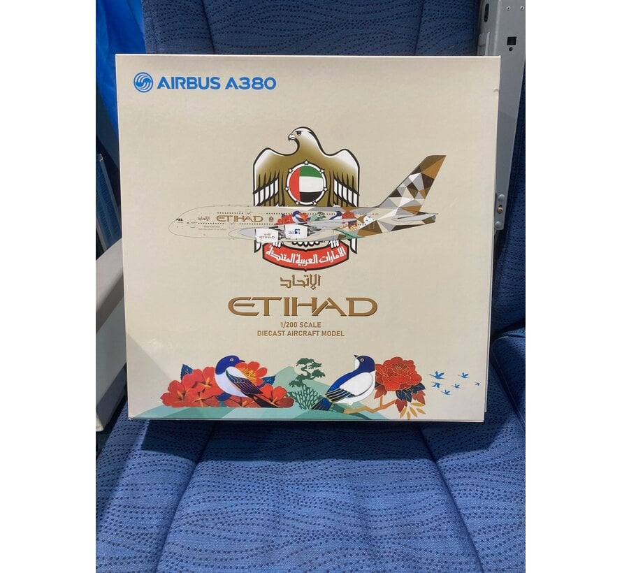 A380-800 Etihad Airways Choose South Korea A6-APD 1:200 **Collection sale**