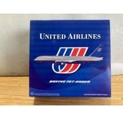 JC Wings B767-200 United Airlines 1992 battleship grey N608UA 1:200 with stand**Collection sale**