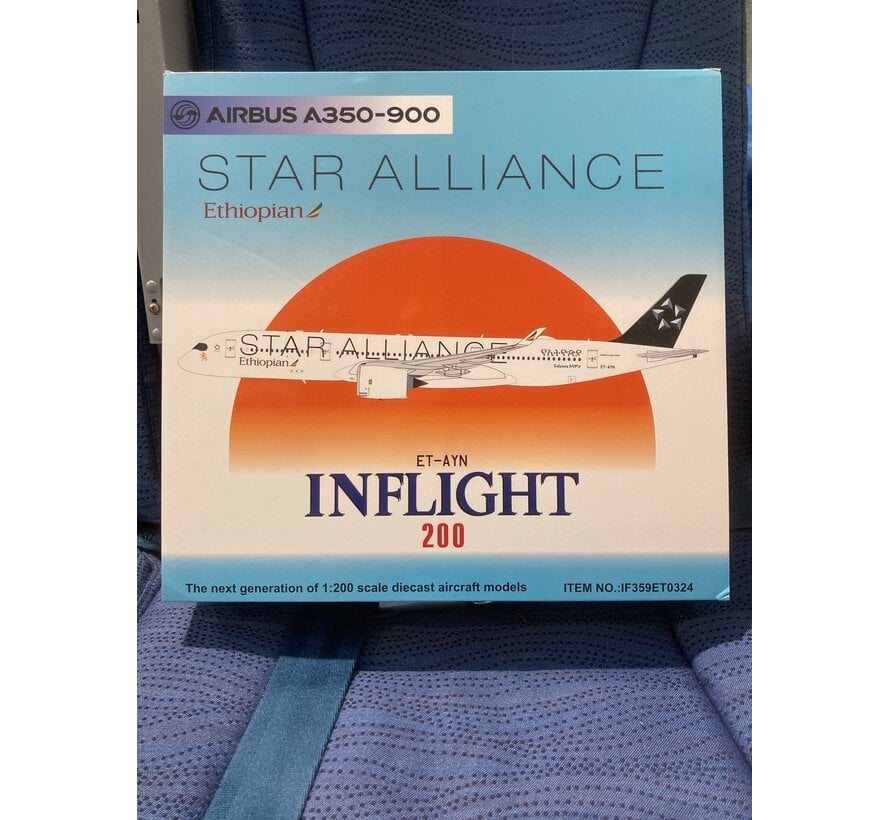 A350-900 Ethiopian Airlines Star Alliance ET-AYN 1:200**Collection sale**