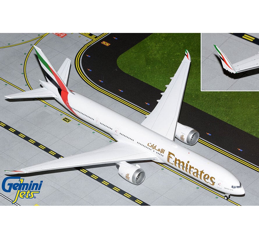 B777-9X Emirates A6-EZA 1:200 with stand **NEW MOULD!**Collection sale**