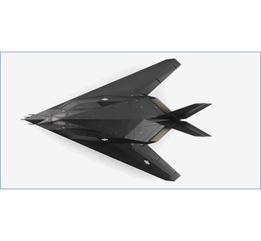 F117A Nighthawk USAF 84-0809 TR Tonopah AFB 2022 1:72 (2 x B57 & B61 bombs) +New Arrival+