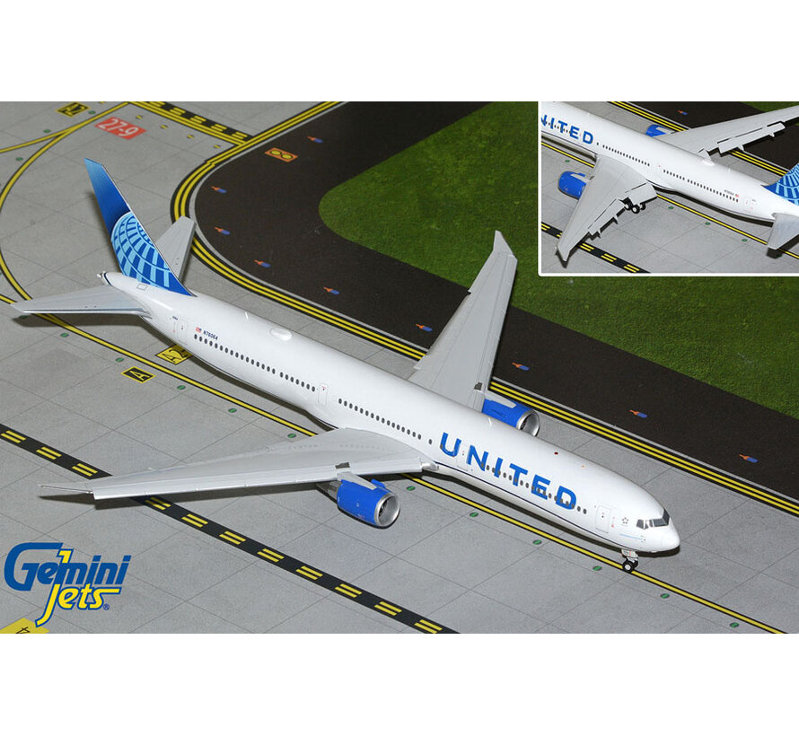 B767-300ER United Airlines  N76064 flaps down 1:200 *Pre-Order