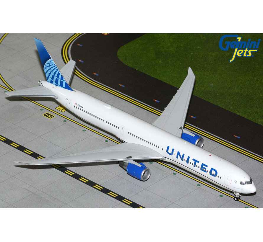B767-400ER United Airlines blue evolution livery N76064  1:200