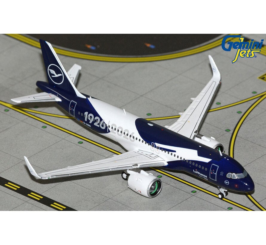 A320neo Lufthansa D-AING "100" livery 1:400 *New Arrival