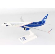 SkyMarks Alaska B737-900 Alaska Veteran's livery 1:130 with stand