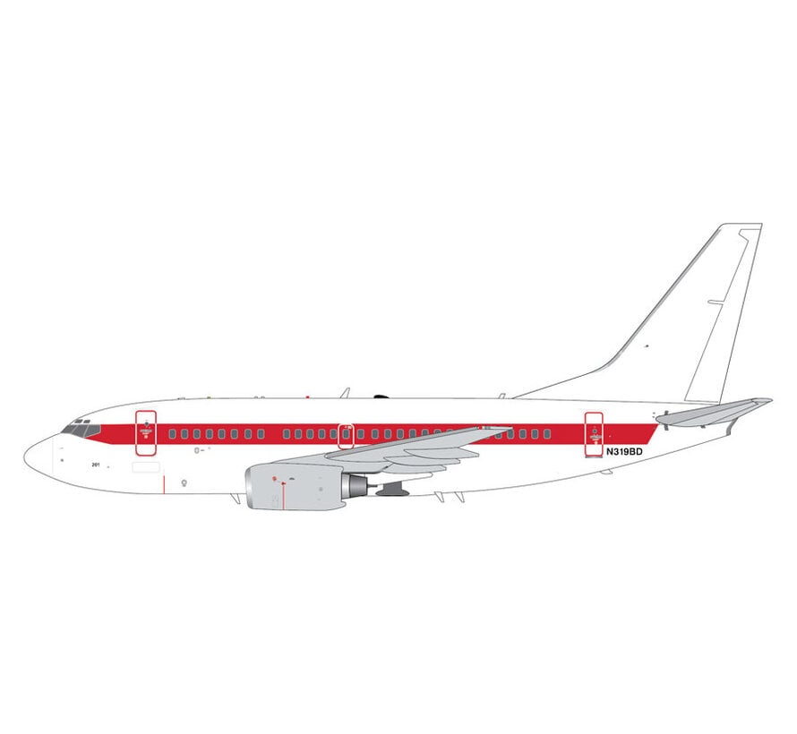 B737-600 EG&G N319BD  1:200 *Pre-Order
