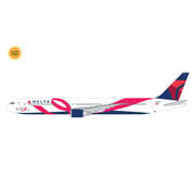 Gemini Jets B767-400ER Delta Air Lines N845MH "BCRF" red ribbon w/ flaps down 1:200 *Pre-Order