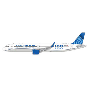 Gemini Jets A321neo United Airlines  N44550 "100 Years" livery 1:400 *Pre-Order
