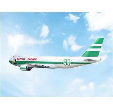 Phoenix Diecast B747-8F Cathay Pacific Cargo 80 years retro green livery B-LJE 1:400 +New Arrival+