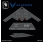 B2 Spirit USAF Spirit of Hawaii 90-0041 1:400 (with GSE) +New arrival+