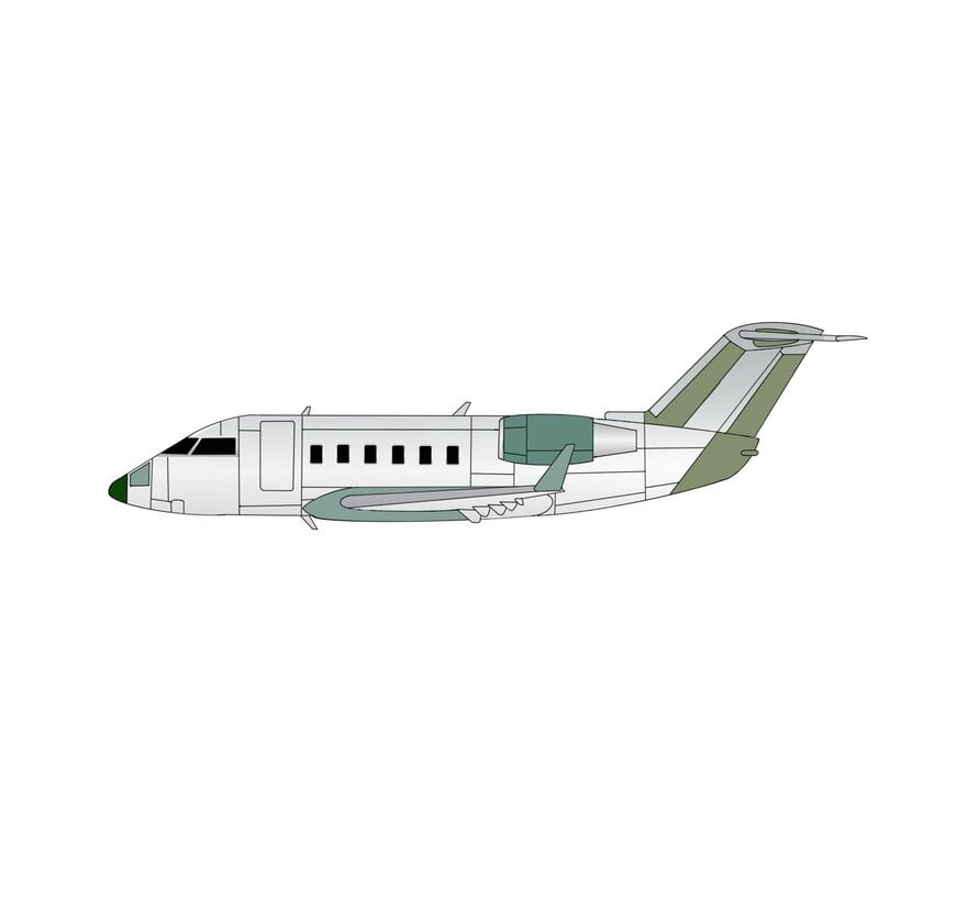 Challenger CL600 Bare metal Primer 1:400 +New Arrival+