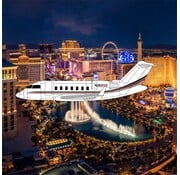 3D Design Deck Challenger CL650 Netjets N262QS 1:400 +New arrival+