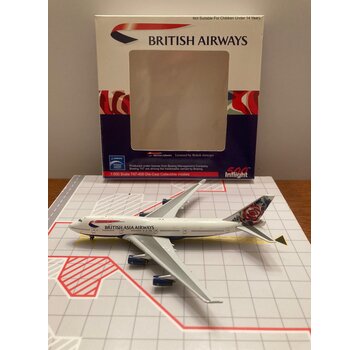 INFLIGHT500 B747-400 British Asia Airways G-CIVA 'Chelsea Rose' 1:500**Collection sale**