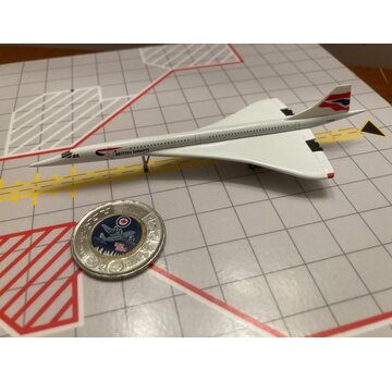 Herpa Concorde British Airways G-BOAC 'Union Jack' 1:500** Collection sale**