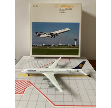 Herpa A340-300 Lufthansa D-AIGH 'Koblenz' 1:500**Collection sale**